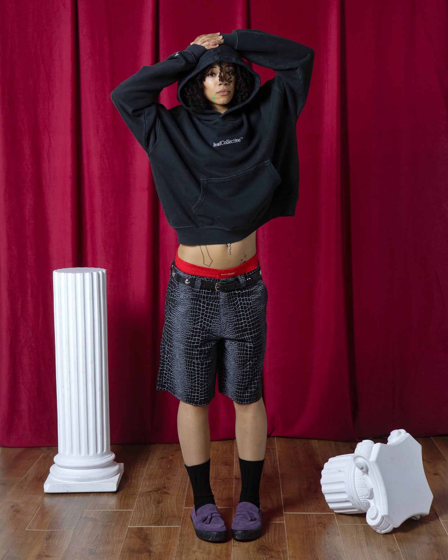PLEASURE HOODIE CAVIAR