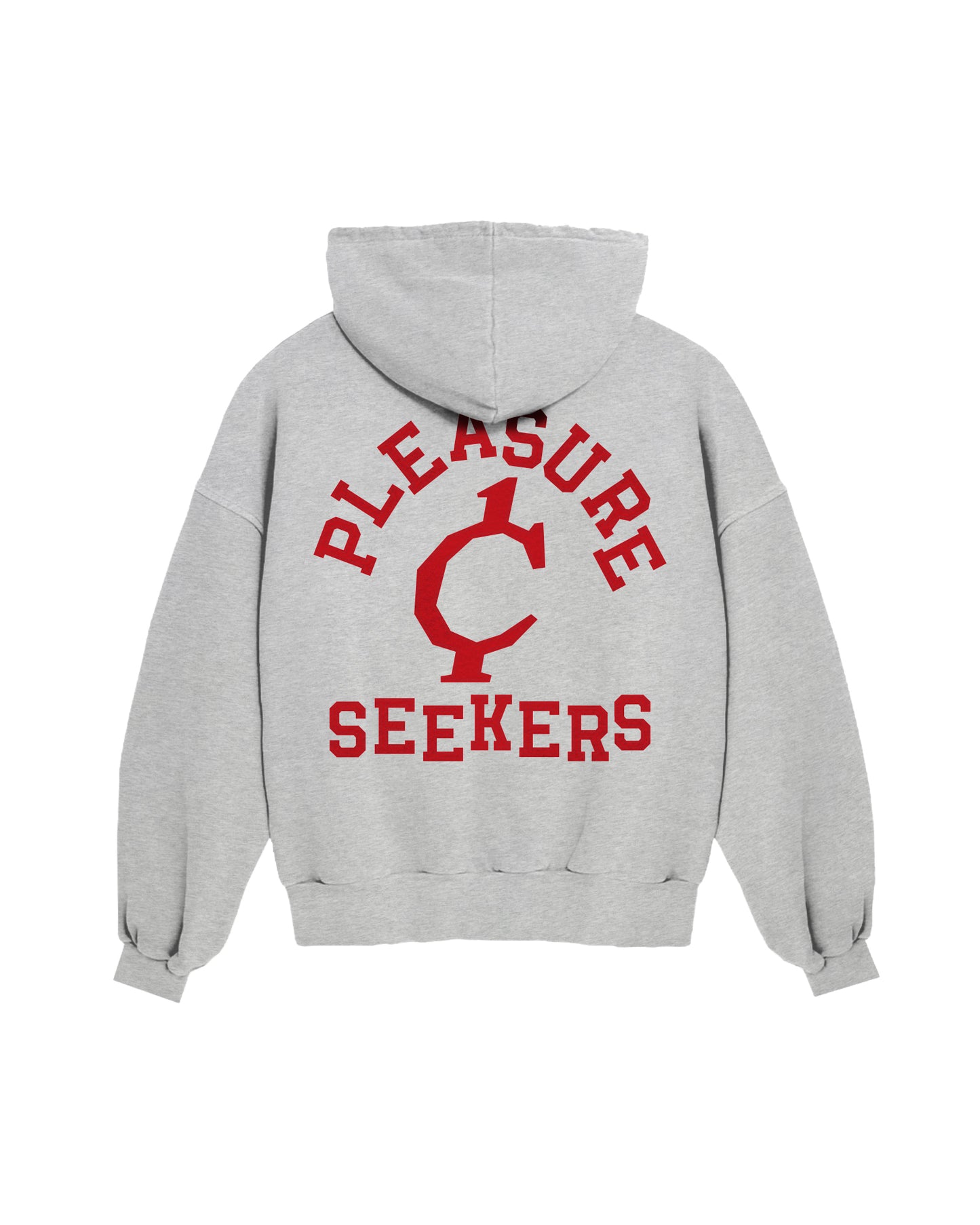 COLLEGE HOODIE GRAY MELANGE