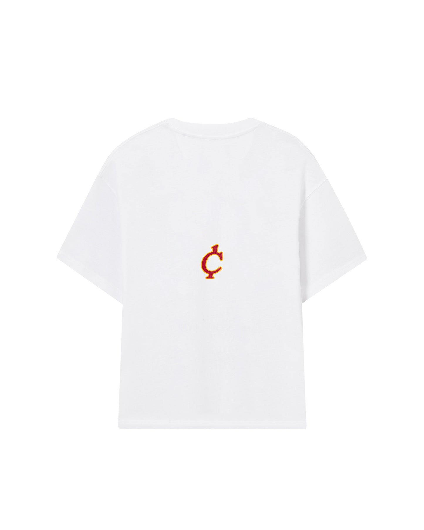 COLLEGE TEE WHITE