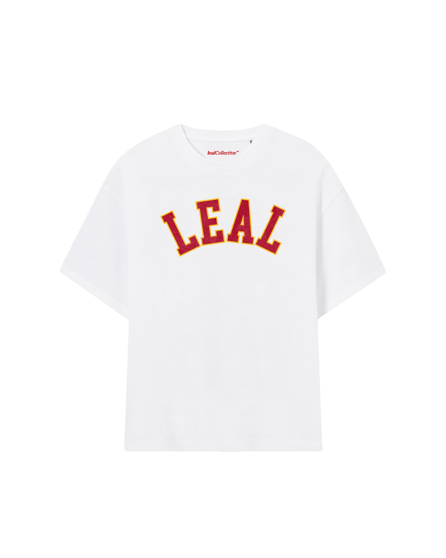 COLLEGE TEE WHITE