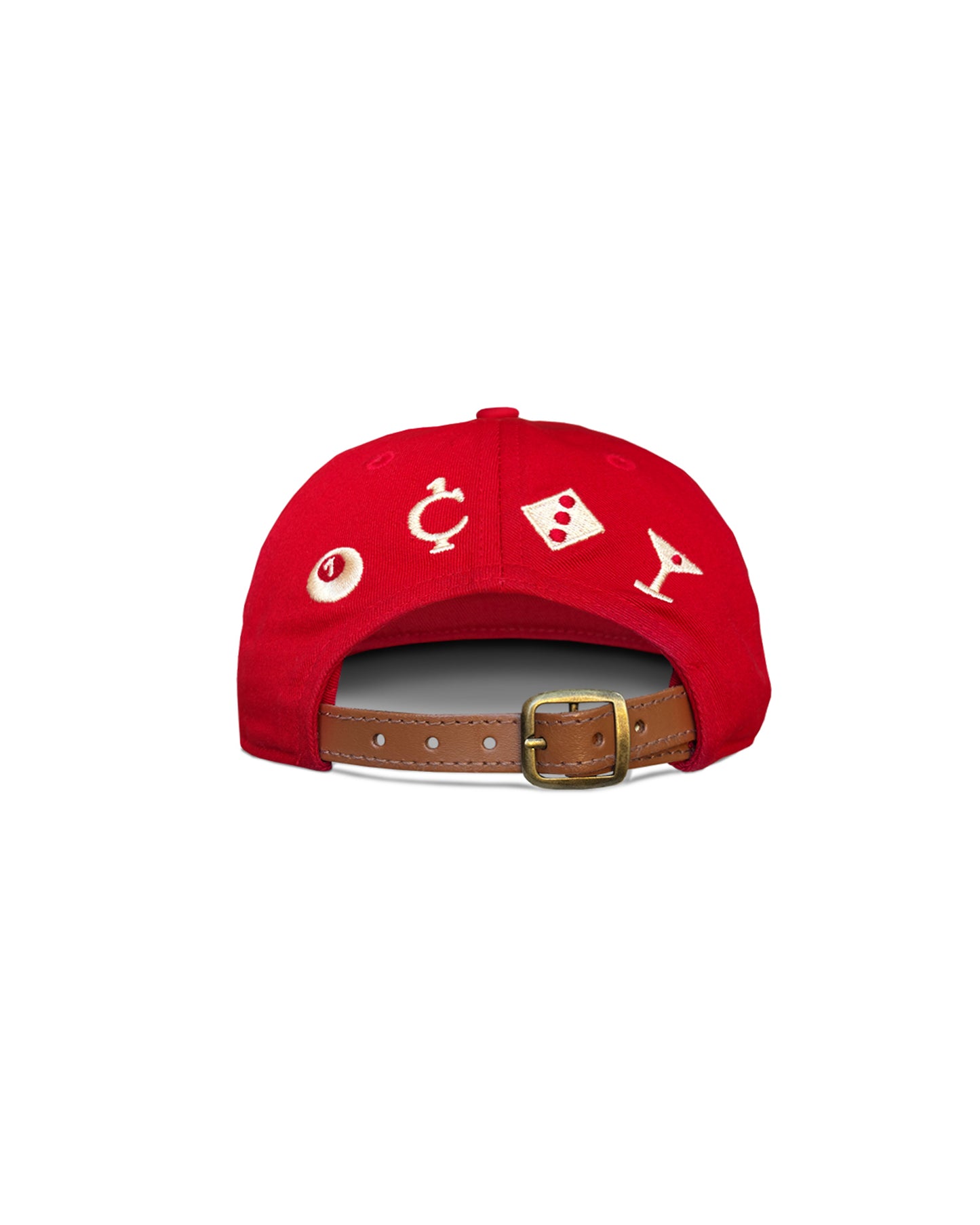 ICONS 5-PANEL CAP ROSSO