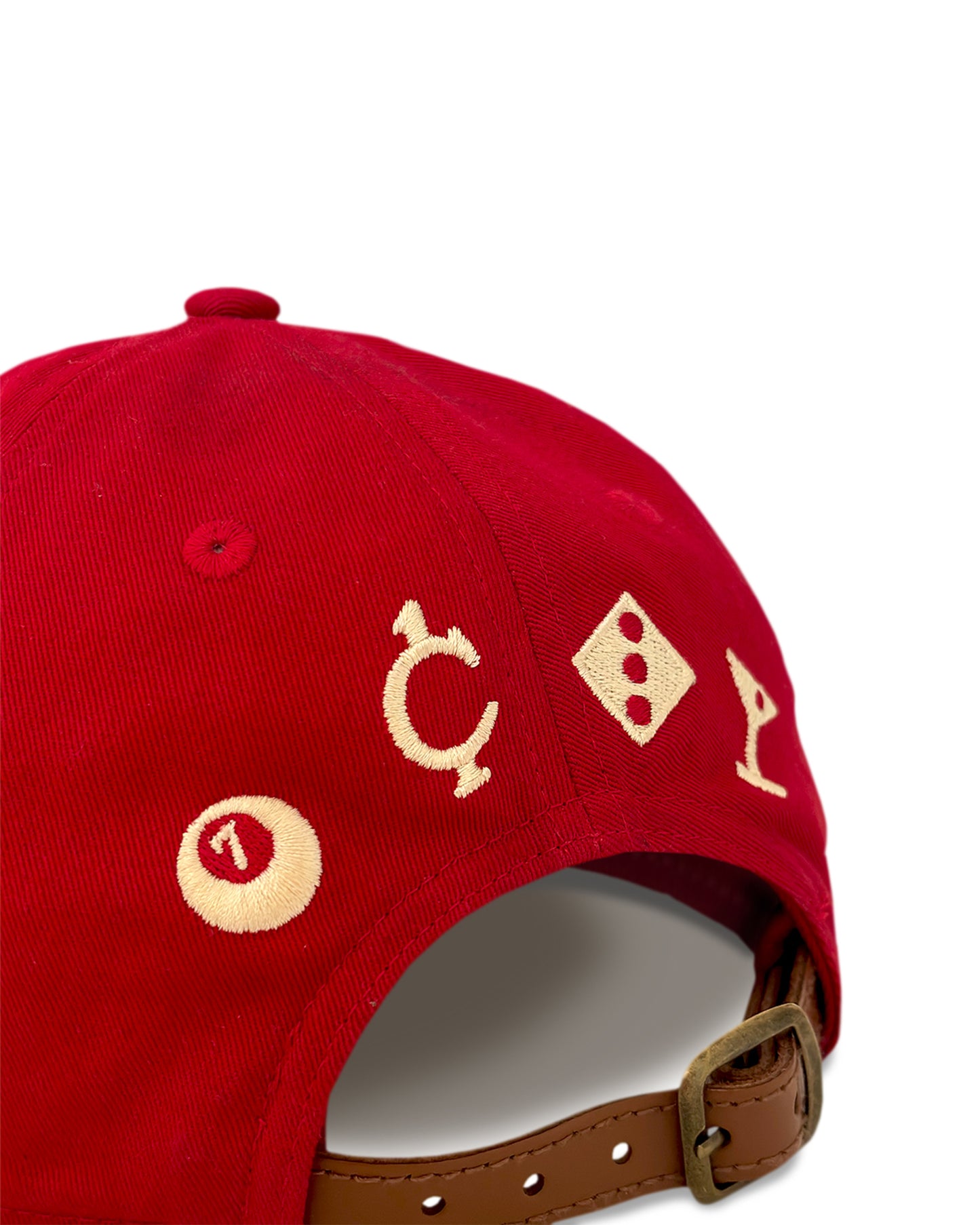 ICONS 5-PANEL CAP ROSSO