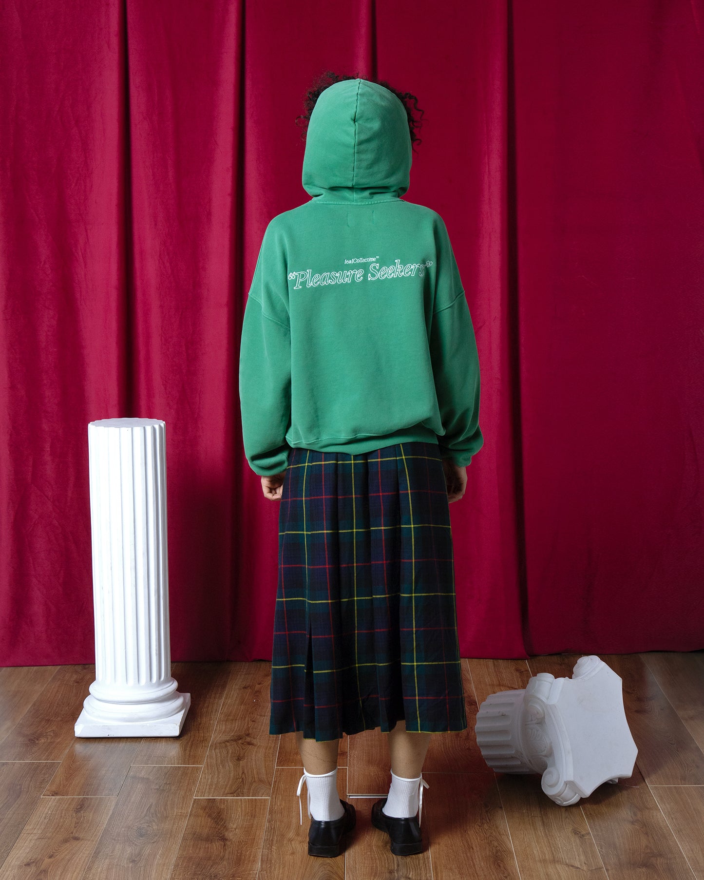 PLEASURE HOODIE EMERALD