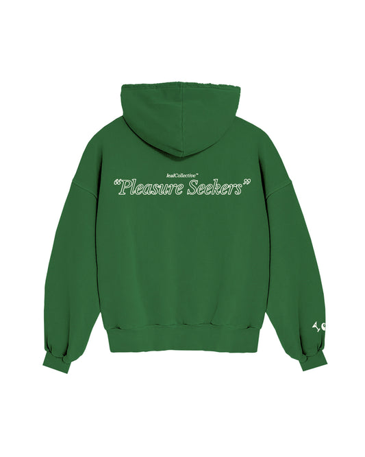 PLEASURE HOODIE EMERALD